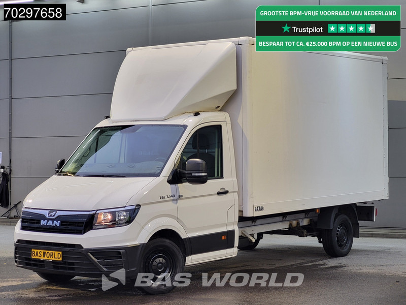 MAN TGE 3.140 Bakwagen Achterdeuren Airco Cruise Camera Euro6 Meubelbak Koffer Airco Cruise control - Carrinha de contentor: foto 1 MAN TGE 3.140 Bakwagen Achterdeuren Airco Cruise Camera Euro6 Meubelbak Koffer Airco Cruise control - Carrinha de contentor: foto 1