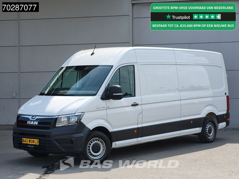 MAN TGE 3.140 L4H3 Trekhaak Airco Cruise Camera Parkeersensoren Euro6 L3H2 15m3 Airco Cruise control - Furgão: foto 1 MAN TGE 3.140 L4H3 Trekhaak Airco Cruise Camera Parkeersensoren Euro6 L3H2 15m3 Airco Cruise control - Furgão: foto 1