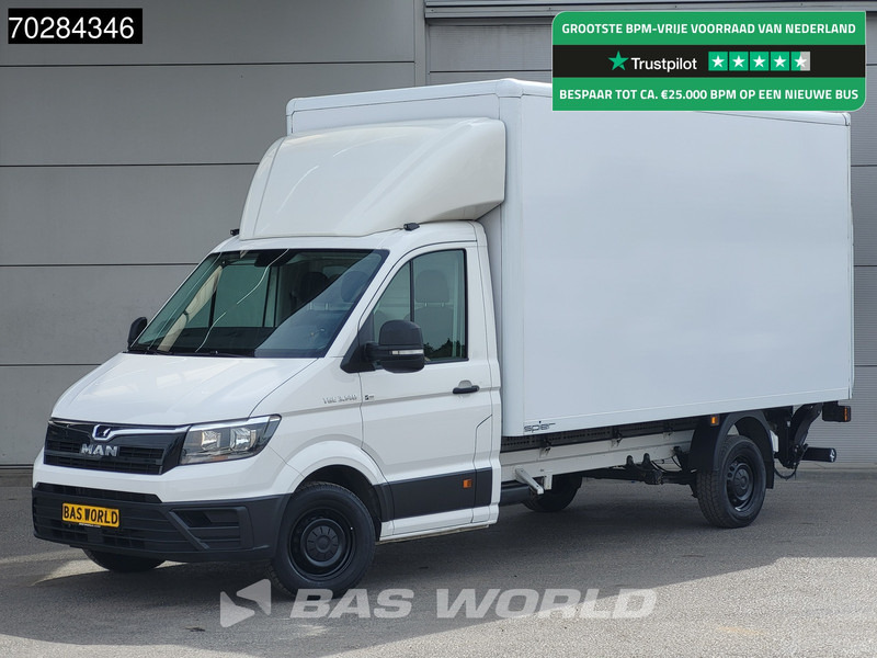 MAN TGE 3.140 Laadklep Bakwagen Airco Cruise Camera Euro6 Meubelbak Koffer 20m3 Airco Cruise control - Carrinha de contentor: foto 1 MAN TGE 3.140 Laadklep Bakwagen Airco Cruise Camera Euro6 Meubelbak Koffer 20m3 Airco Cruise control - Carrinha de contentor: foto 1