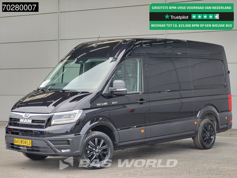 MAN TGE 3.180 4x4 Automaat 2025 Facelift L3H3 LED ACC Navi Airco Cruise Camera Parkeersensoren L2H2 Allrad 4WD 12m3 Airco - Furgão: foto 1 MAN TGE 3.180 4x4 Automaat 2025 Facelift L3H3 LED ACC Navi Airco Cruise Camera Parkeersensoren L2H2 Allrad 4WD 12m3 Airco - Furgão: foto 1