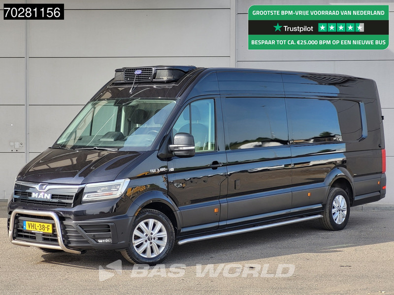 MAN TGE 3.180 Koelwagen Bi-Temp Vriezer Automaat Carrier Pulsor 400mt 230V stekker Trekhaak ACC LED Navi Airco Camera Parkeersensoren Koel Koe - Carrinha frigorífica: foto 1 MAN TGE 3.180 Koelwagen Bi-Temp Vriezer Automaat Carrier Pulsor 400mt 230V stekker Trekhaak ACC LED Navi Airco Camera Parkeersensoren Koel Koe - Carrinha frigorífica: foto 1