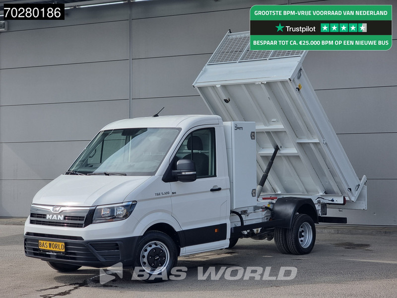 MAN TGE 5.120 Kipper Dubbellucht 3500kg trekhaak Navi Airco Cruise Tipper Benne Kieper Airco Cruise control - Carrinha basculante: foto 1 MAN TGE 5.120 Kipper Dubbellucht 3500kg trekhaak Navi Airco Cruise Tipper Benne Kieper Airco Cruise control - Carrinha basculante: foto 1