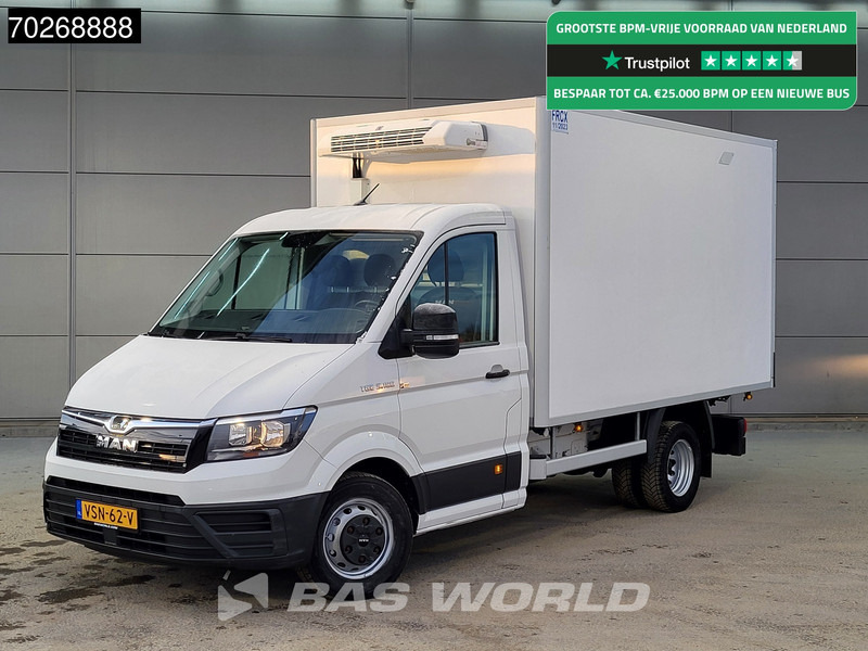 MAN TGE 5.180 Koelwagen Vriezer Bakwagen APK 12-2025 Thermo King 230V stekker Kuhlkoffer Airco Cruise 12m3 Airco Cruise control - Carrinha frigorífica: foto 1 MAN TGE 5.180 Koelwagen Vriezer Bakwagen APK 12-2025 Thermo King 230V stekker Kuhlkoffer Airco Cruise 12m3 Airco Cruise control - Carrinha frigorífica: foto 1