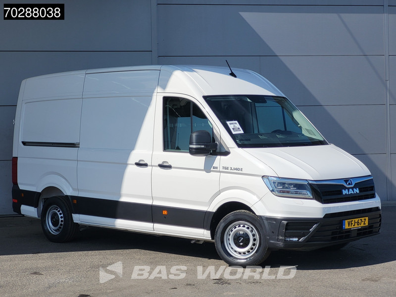 MAN eTGE 3.140 Elektrisch 115km WLTP 36kWh L3H3 LED Navi Airco Cruise Camera Parkeersensoren L2H2 12m3 Airco Cruise control - Furgão, Carrinha elétrica: foto 3 MAN eTGE 3.140 Elektrisch 115km WLTP 36kWh L3H3 LED Navi Airco Cruise Camera Parkeersensoren L2H2 12m3 Airco Cruise control - Furgão, Carrinha elétrica: foto 3
