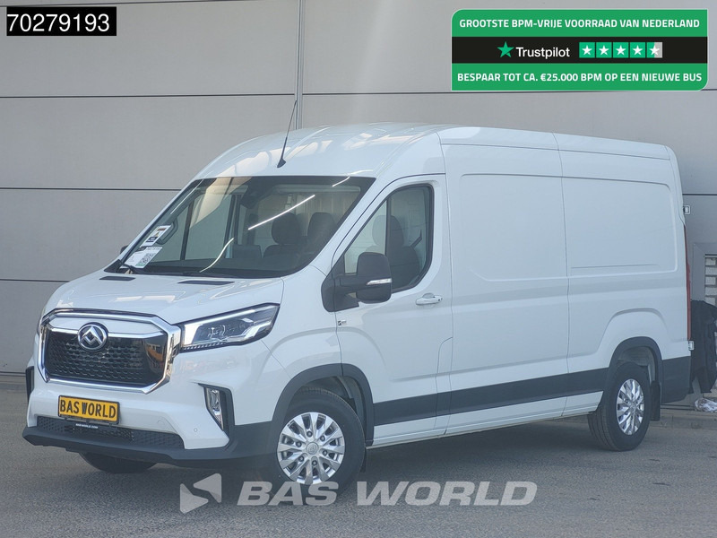 Maxus eDeliver 9 204PK Elektrisch L3H2 WLTP 398km 89kWh Snelladen LED ACC Airco Cruise Camera Parkeersensoren L3 10m3 Airco - Furgão, Carrinha elétrica: foto 1 Maxus eDeliver 9 204PK Elektrisch L3H2 WLTP 398km 89kWh Snelladen LED ACC Airco Cruise Camera Parkeersensoren L3 10m3 Airco - Furgão, Carrinha elétrica: foto 1