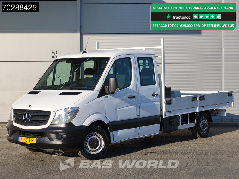 Mercedes-Benz Sprinter 310 CDI Kraanwagen Automaat HIAB 017T-2 Navi Airco Euro6 Kraan Crane Kranwagen Pickup Pritsche Airco - Carrinha de caixa aberta: foto 1 Mercedes-Benz Sprinter 310 CDI Kraanwagen Automaat HIAB 017T-2 Navi Airco Euro6 Kraan Crane Kranwagen Pickup Pritsche Airco - Carrinha de caixa aberta: foto 1