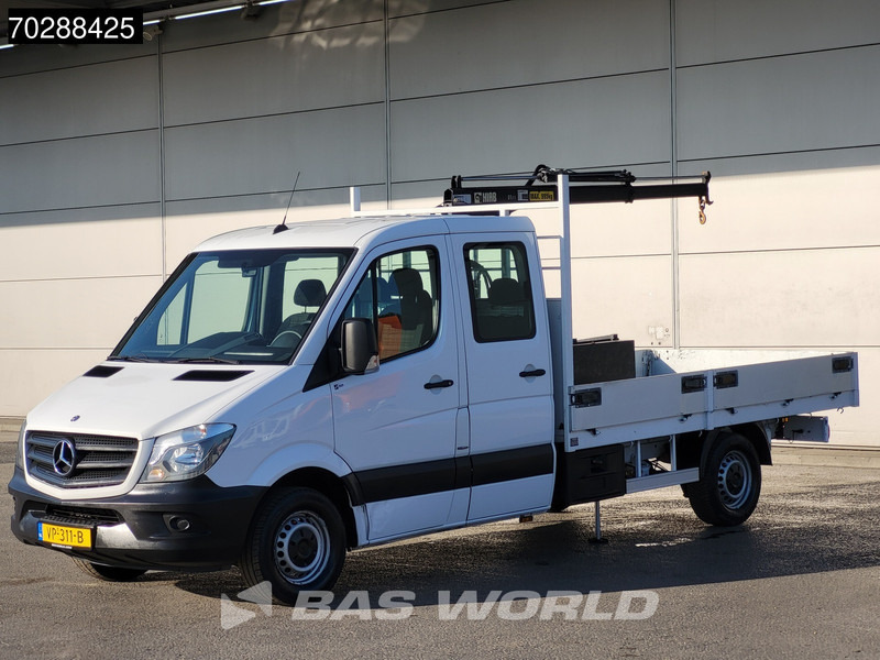 Mercedes-Benz Sprinter 310 CDI Kraanwagen Automaat HIAB 017T-2 Navi Airco Euro6 Kraan Crane Kranwagen Pickup Pritsche Airco - Carrinha de caixa aberta: foto 2 Mercedes-Benz Sprinter 310 CDI Kraanwagen Automaat HIAB 017T-2 Navi Airco Euro6 Kraan Crane Kranwagen Pickup Pritsche Airco - Carrinha de caixa aberta: foto 2