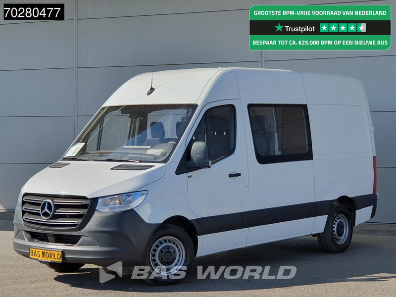 Furgão Mercedes-Benz Sprinter 314 CDI Automaat Dubbel Cabine 3,5t Trekhaak Airco Cruise Camera MBUX Doka Mixto DC 8m3 Airco Trekhaak Cruise control: foto 1