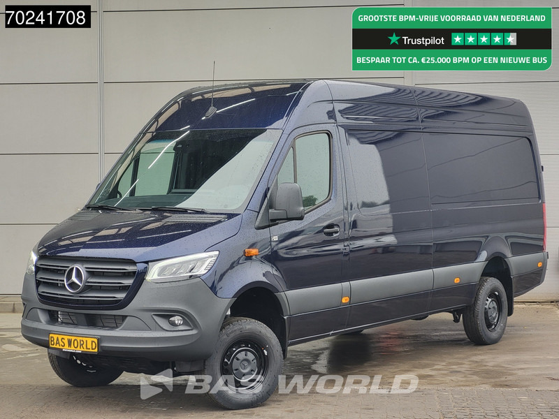 Mercedes-Benz Sprinter 319 CDI Automaat 4x4 L3H2 Blauw Metallic LED Navi Camera 4WD Allrad Airco Cruise L3 Maxi 14m3 Airco Cruise control - Furgão: foto 1 Mercedes-Benz Sprinter 319 CDI Automaat 4x4 L3H2 Blauw Metallic LED Navi Camera 4WD Allrad Airco Cruise L3 Maxi 14m3 Airco Cruise control - Furgão: foto 1
