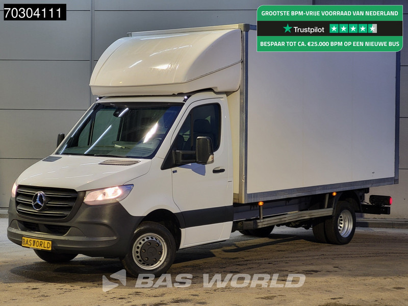 Mercedes-Benz Sprinter 514 CDI Dubbellucht Bakwagen Achterdeuren Airco Cruise MBUX CarPlay Euro6 Meubelbak Koffer Airco Cruise control - Carrinha de contentor: foto 1 Mercedes-Benz Sprinter 514 CDI Dubbellucht Bakwagen Achterdeuren Airco Cruise MBUX CarPlay Euro6 Meubelbak Koffer Airco Cruise control - Carrinha de contentor: foto 1