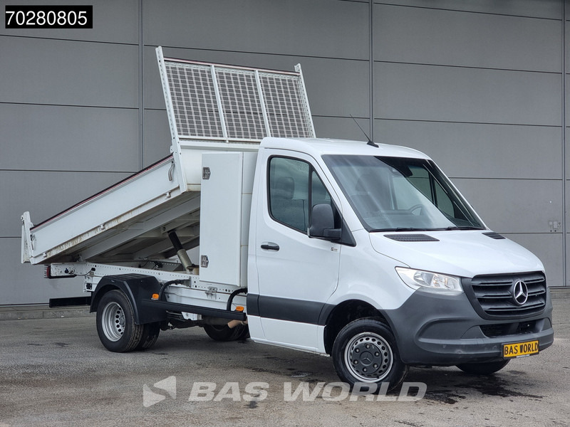 Mercedes-Benz Sprinter 514 CDI Kipper met Kist Dubbel Cabine Dubbellucht 3,5t Trekhaak Airco Cruise Euro6 Tipper Benne Kieper 1m3 Airco Trekhaak Cruise - Carrinha basculante: foto 3 Mercedes-Benz Sprinter 514 CDI Kipper met Kist Dubbel Cabine Dubbellucht 3,5t Trekhaak Airco Cruise Euro6 Tipper Benne Kieper 1m3 Airco Trekhaak Cruise - Carrinha basculante: foto 3
