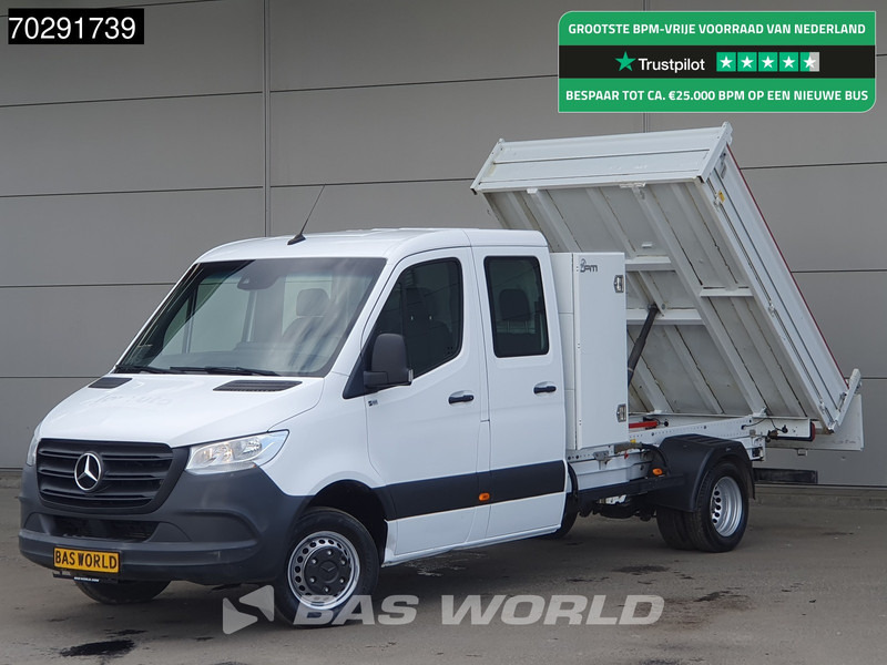 Mercedes-Benz Sprinter 514 CDI Open Laadbak met Kist Dubbel Cabine Dubbellucht 3,5t Trekhaak Airco Cruise Euro6 Pritsche Pickup Open Box Airco Trekhaak - Carrinha de caixa aberta: foto 1 Mercedes-Benz Sprinter 514 CDI Open Laadbak met Kist Dubbel Cabine Dubbellucht 3,5t Trekhaak Airco Cruise Euro6 Pritsche Pickup Open Box Airco Trekhaak - Carrinha de caixa aberta: foto 1