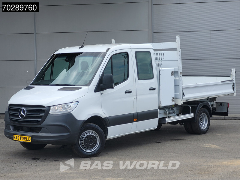 Mercedes-Benz Sprinter 514 CDI Open Laadbak met Kist Dubbel Cabine Dubbellucht 3,5t Trekhaak Airco Cruise MBUX CarPlay Euro6 Pritsche Pickup Open Box 2 - Carrinha de caixa aberta: foto 2 Mercedes-Benz Sprinter 514 CDI Open Laadbak met Kist Dubbel Cabine Dubbellucht 3,5t Trekhaak Airco Cruise MBUX CarPlay Euro6 Pritsche Pickup Open Box 2 - Carrinha de caixa aberta: foto 2
