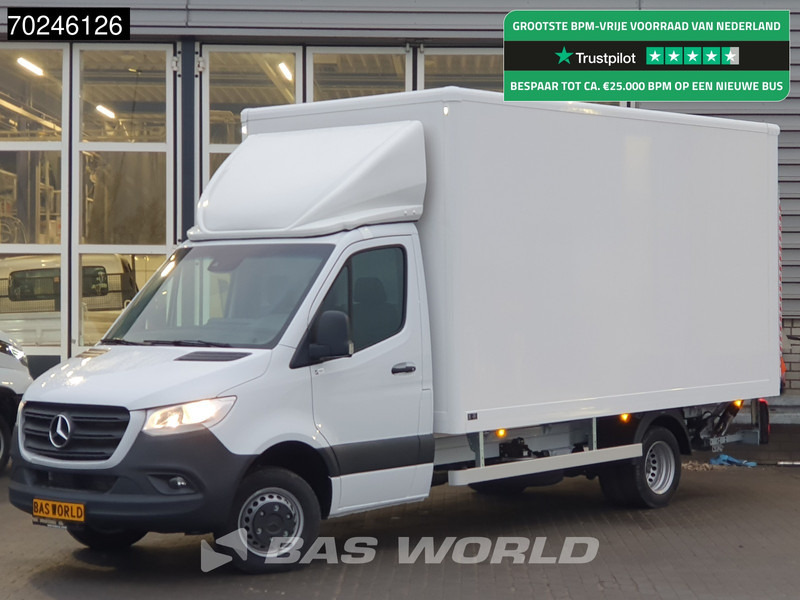 Mercedes-Benz Sprinter 515 CDI Automaat 1000kg Laadklep Zijdeur Dubbellucht Bakwagen MBUX Airco Cruise CarPlay D'Hollandia Euro6 Koffer Meubelbak 21m3 - Carrinha de contentor: foto 1 Mercedes-Benz Sprinter 515 CDI Automaat 1000kg Laadklep Zijdeur Dubbellucht Bakwagen MBUX Airco Cruise CarPlay D'Hollandia Euro6 Koffer Meubelbak 21m3 - Carrinha de contentor: foto 1
