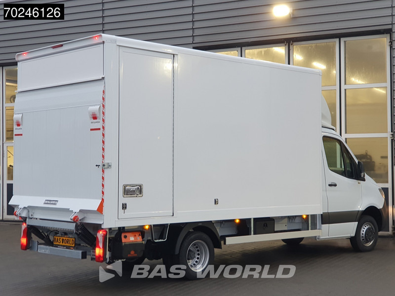 Carrinha de contentor novo Mercedes-Benz Sprinter 515 CDI Automaat 1000kg Laadklep Zijdeur Dubbellucht Bakwagen MBUX Airco Cruise MBUX Koffer Meubelbak 21m3 Airco Cruise control: foto 10