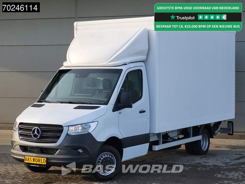 Mercedes-Benz Sprinter 515 CDI Automaat Bakwagen Laadklep Zijdeur MBUX Airco Cruise Meubelbak Koffer 21m3 Airco Cruise control - Carrinha de contentor: foto 1 Mercedes-Benz Sprinter 515 CDI Automaat Bakwagen Laadklep Zijdeur MBUX Airco Cruise Meubelbak Koffer 21m3 Airco Cruise control - Carrinha de contentor: foto 1