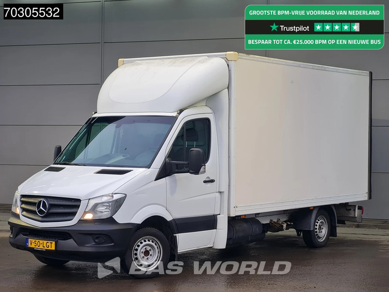 Mercedes-Benz Sprinter CNG Laadklep Automaat Bakwagen Airco Euro6 Meubelbak Koffer Airco - Carrinha de contentor: foto 1 Mercedes-Benz Sprinter CNG Laadklep Automaat Bakwagen Airco Euro6 Meubelbak Koffer Airco - Carrinha de contentor: foto 1