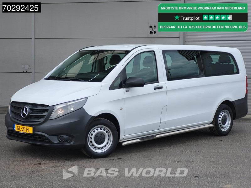 Mercedes-Benz Vito 109 Personenvervoer 8-Persoons L3H1 Airco APK 01-2026 Euro6 TV Taxi Kombi Passenger Transport Tourer L3 Long Airco - Minibus, Furgão de passageiros: foto 1 Mercedes-Benz Vito 109 Personenvervoer 8-Persoons L3H1 Airco APK 01-2026 Euro6 TV Taxi Kombi Passenger Transport Tourer L3 Long Airco - Minibus, Furgão de passageiros: foto 1
