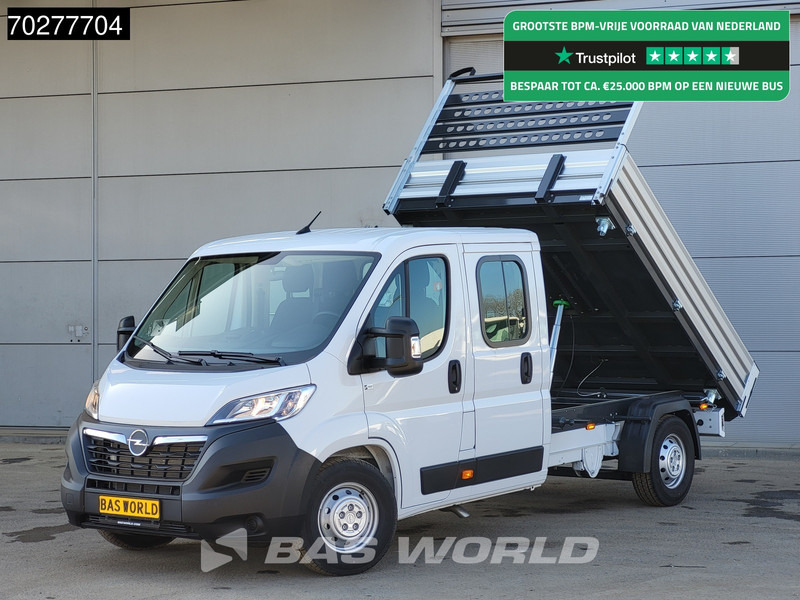 Opel Movano 140PK 3 zijdige Kipper Dubbel Cabine Airco Cruise Tipper Benne Kieper Airco Dubbel cabine Cruise control - Carrinha basculante: foto 1 Opel Movano 140PK 3 zijdige Kipper Dubbel Cabine Airco Cruise Tipper Benne Kieper Airco Dubbel cabine Cruise control - Carrinha basculante: foto 1