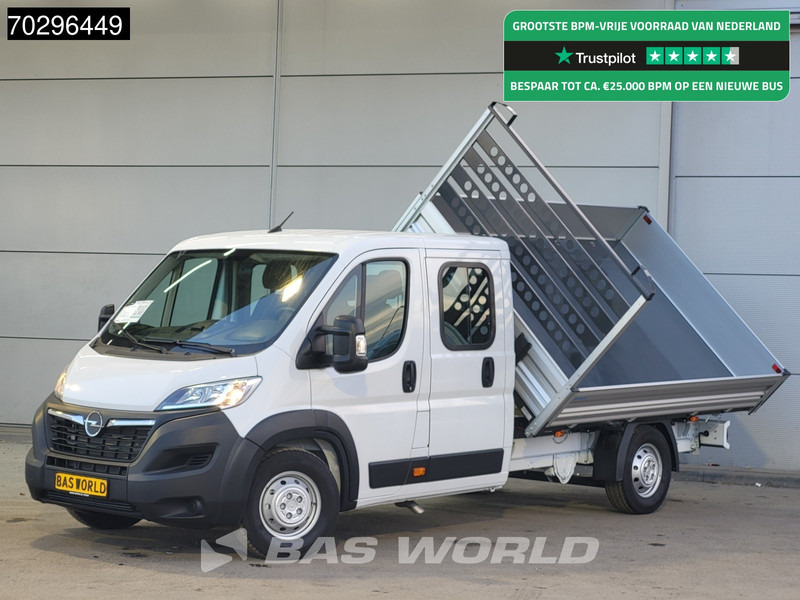 Opel Movano 140PK Driezijdige Kipper Dubbel Cabine Airco Cruise Euro6 Tipper Benne Kieper Dreiseitenkipper Airco Cruise control - Carrinha basculante: foto 1 Opel Movano 140PK Driezijdige Kipper Dubbel Cabine Airco Cruise Euro6 Tipper Benne Kieper Dreiseitenkipper Airco Cruise control - Carrinha basculante: foto 1