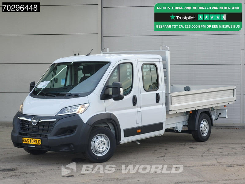 Opel Movano 140PK Dubbel Cabine Open Laadbak Airco Cruise Euro6 Pritsche Pickup Open Box Airco Cruise control - Carrinha de caixa aberta: foto 1 Opel Movano 140PK Dubbel Cabine Open Laadbak Airco Cruise Euro6 Pritsche Pickup Open Box Airco Cruise control - Carrinha de caixa aberta: foto 1