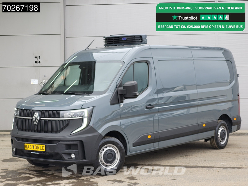 Renault Master 130pk Koelwagen Vriezer -18 Carrier Xarios 200 230V stekker LED Camera Parkeersensoren Airco Cruise Vries Koeler Kühlwagen Kühler Frig - Carrinha frigorífica: foto 1 Renault Master 130pk Koelwagen Vriezer -18 Carrier Xarios 200 230V stekker LED Camera Parkeersensoren Airco Cruise Vries Koeler Kühlwagen Kühler Frig - Carrinha frigorífica: foto 1