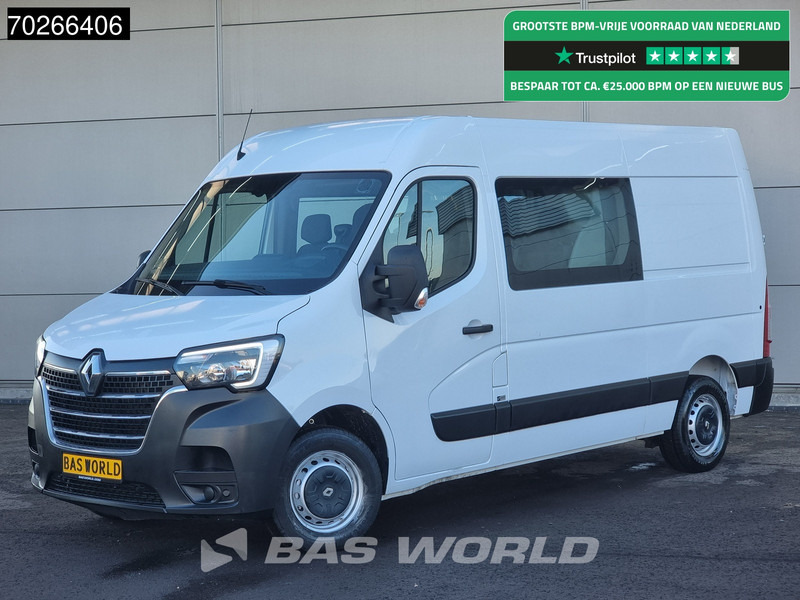 Furgão Renault Master 135PK L2H2 Dubbel Cabine Nwe model Airco Cruise Euro6 Doka Mixto 7m3 Airco Dubbel cabine Cruise control: foto 1