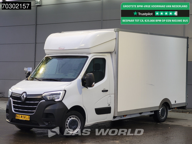 Renault Master 145PK Lowliner Bakwagen LED Navi Airco Cruise Euro6 Meubelbak Koffer Airco Cruise control - Carrinha de contentor: foto 1 Renault Master 145PK Lowliner Bakwagen LED Navi Airco Cruise Euro6 Meubelbak Koffer Airco Cruise control - Carrinha de contentor: foto 1