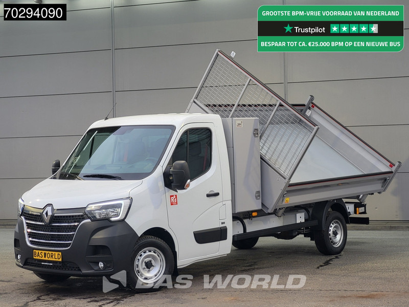 Renault Master 165PK 3 zijdige Kipper met Kist Trekhaak Airco Cruise Tipper Kieper Benne Airco Trekhaak Cruise control - Carrinha basculante: foto 1 Renault Master 165PK 3 zijdige Kipper met Kist Trekhaak Airco Cruise Tipper Kieper Benne Airco Trekhaak Cruise control - Carrinha basculante: foto 1