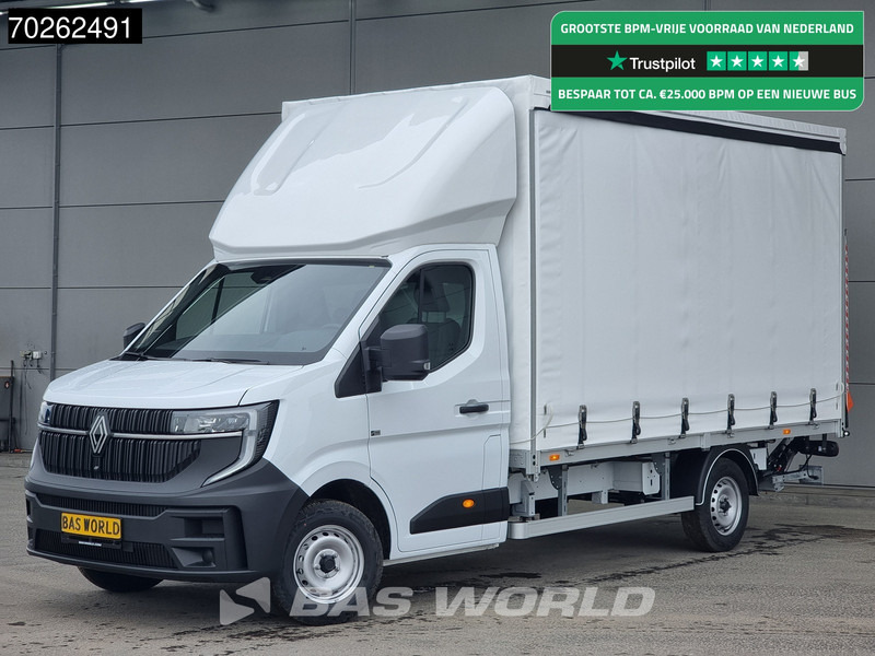 Renault Master 170pk Schuifzeilen met Laadklep 2025 Model LED Carplay Airco Cruise Schuifzeil Zeilen Koffer Meubelbak 21m3 Airco Cruise control - Carrinha de lona: foto 1 Renault Master 170pk Schuifzeilen met Laadklep 2025 Model LED Carplay Airco Cruise Schuifzeil Zeilen Koffer Meubelbak 21m3 Airco Cruise control - Carrinha de lona: foto 1