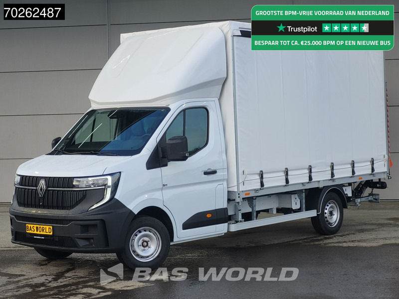 Renault Master 170pk Schuifzeilen met Laadklep 2025 Model LED Carplay Airco Cruise Schuifzeil Zeilen Koffer Meubelbak 21m3 Airco Cruise control - Carrinha de lona: foto 1 Renault Master 170pk Schuifzeilen met Laadklep 2025 Model LED Carplay Airco Cruise Schuifzeil Zeilen Koffer Meubelbak 21m3 Airco Cruise control - Carrinha de lona: foto 1