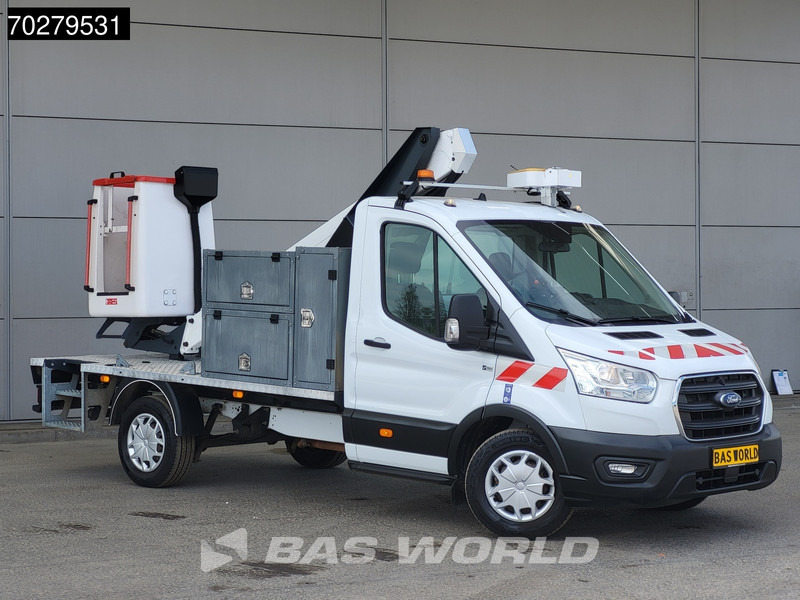 Ford Transit 130pk Hoogwerker 11meter werkhoogte Trekhaak Airco Cruise Camera Euro6 Parkeersensoren Hubarbeitsbühne France Elevateur Airco Tr - Veículo comercial: foto 2 Ford Transit 130pk Hoogwerker 11meter werkhoogte Trekhaak Airco Cruise Camera Euro6 Parkeersensoren Hubarbeitsbühne France Elevateur Airco Tr - Veículo comercial: foto 2