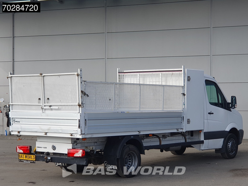 Carrinha de caixa aberta Volkswagen Crafter 136pk Open Laadbak met Kist Dubbellucht 3,5t Trekhaak Airco Euro6 Tipper Benne Kieper Airco Trekhaak: foto 5