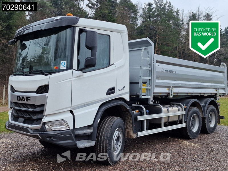 DAF XD 450 XD 6X4 NEW! 12m3 KH 3-way Tipper Big-Axle Steel suspension Euro 6 - Camião basculante: foto 1 DAF XD 450 XD 6X4 NEW! 12m3 KH 3-way Tipper Big-Axle Steel suspension Euro 6 - Camião basculante: foto 1