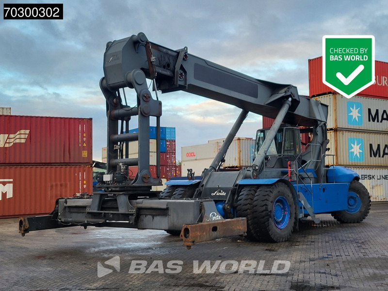 Linde C4545TL 20ft - 45ft container extendable - Reachstacker porta contentores: foto 1 Linde C4545TL 20ft - 45ft container extendable - Reachstacker porta contentores: foto 1