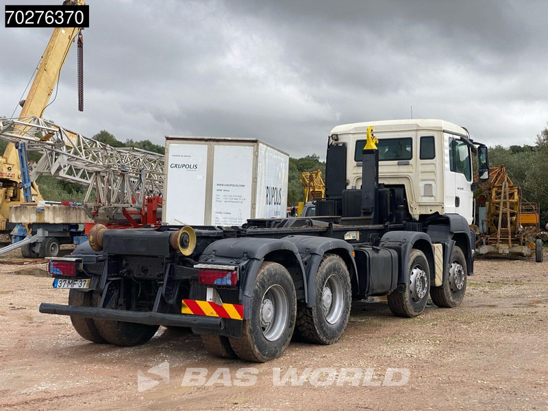 MAN TGS 35.400 8X4 25tons hooklift Manual Retarder Big-Axle Steelsuspension Euro 5 - Camião polibenne: foto 5 MAN TGS 35.400 8X4 25tons hooklift Manual Retarder Big-Axle Steelsuspension Euro 5 - Camião polibenne: foto 5