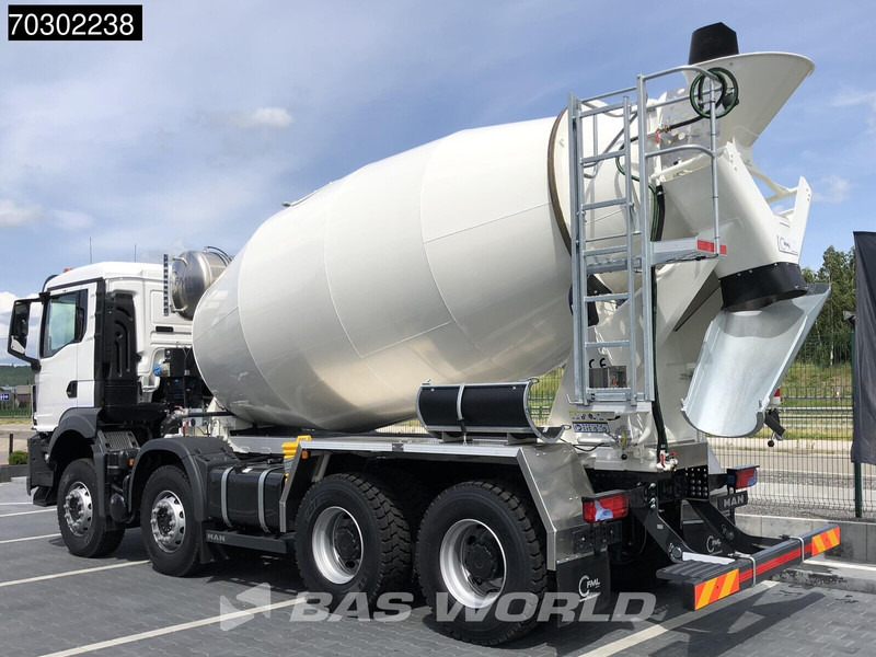 MAN TGS 41.400 8X4 10m3 FML mixer Steelsuspension Manual Airco EURO 2 - Camião betoneira: foto 2 MAN TGS 41.400 8X4 10m3 FML mixer Steelsuspension Manual Airco EURO 2 - Camião betoneira: foto 2