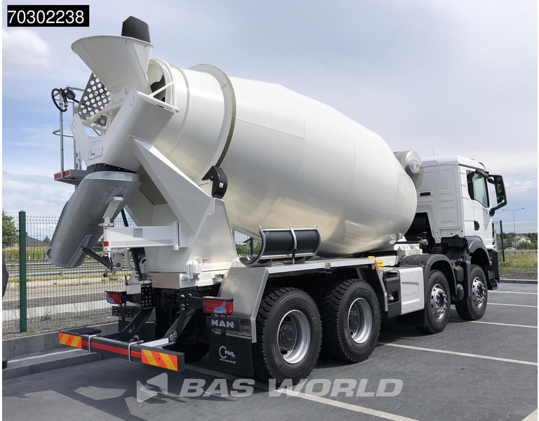 MAN TGS 41.400 8X4 10m3 FML mixer Steelsuspension Manual Airco EURO 2 - Camião betoneira: foto 5 MAN TGS 41.400 8X4 10m3 FML mixer Steelsuspension Manual Airco EURO 2 - Camião betoneira: foto 5
