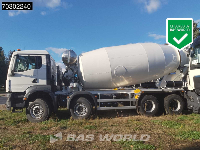 MAN TGS 41.400 8X4 12m3 FML mixer Steelsuspension Manual Airco EURO 2 - Camião betoneira: foto 1 MAN TGS 41.400 8X4 12m3 FML mixer Steelsuspension Manual Airco EURO 2 - Camião betoneira: foto 1