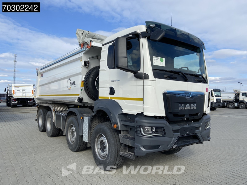 MAN TGS 41.400 8X4 20m3 KH Kipper Tarpaulin Automatic Big-Axle EURO 2 - Camião basculante: foto 3 MAN TGS 41.400 8X4 20m3 KH Kipper Tarpaulin Automatic Big-Axle EURO 2 - Camião basculante: foto 3
