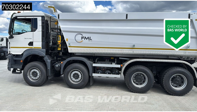 MAN TGS 41.400 8X4 NEW! 20m3 Hardox tipper Steel suspension Manual Euro 2 - Camião basculante: foto 1 MAN TGS 41.400 8X4 NEW! 20m3 Hardox tipper Steel suspension Manual Euro 2 - Camião basculante: foto 1