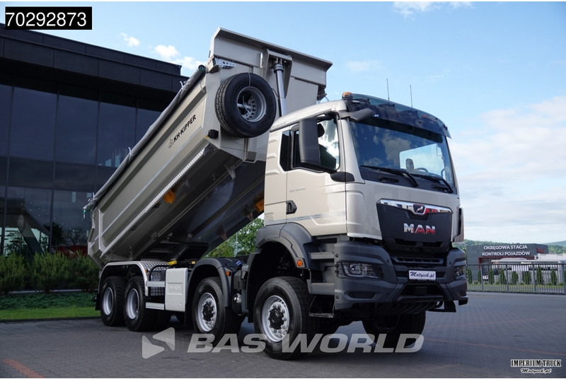Camião basculante novo MAN TGS 41.480 TGS 8X6 Hardox Steel Tipper Big-Axle Euro 6: foto 12