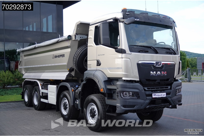 Camião basculante novo MAN TGS 41.480 TGS 8X6 Hardox Steel Tipper Big-Axle Euro 6: foto 19