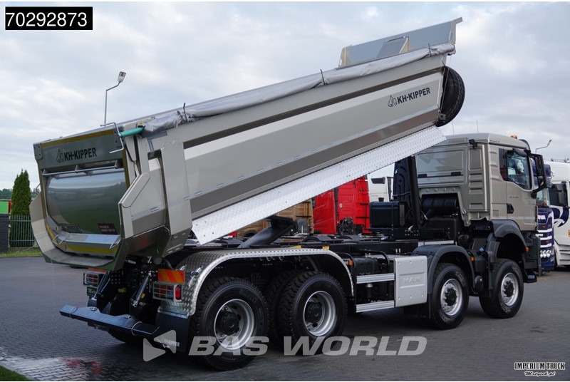 Camião basculante novo MAN TGS 41.480 TGS 8X6 Hardox Steel Tipper Big-Axle Euro 6: foto 8