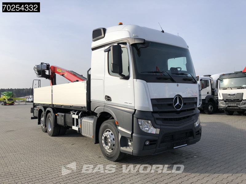 Mercedes-Benz Actros 2646 6X2 Palfinger PK 20.501 L Kran Crane Automatic Euro 6 - Camião de caixa aberta/ Plataforma, Camião grua: foto 5 Mercedes-Benz Actros 2646 6X2 Palfinger PK 20.501 L Kran Crane Automatic Euro 6 - Camião de caixa aberta/ Plataforma, Camião grua: foto 5