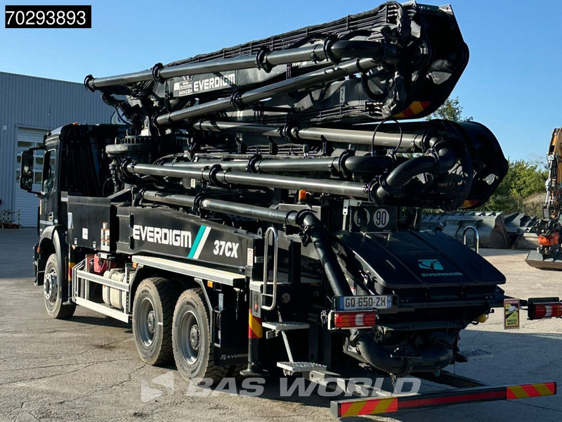 Mercedes-Benz Arocs 2840 Arocs 6X4 Unused! Everdigm 37CX-5 concrete pump Steel Suspension Automatic Euro 6 - Autobomba de betão: foto 2 Mercedes-Benz Arocs 2840 Arocs 6X4 Unused! Everdigm 37CX-5 concrete pump Steel Suspension Automatic Euro 6 - Autobomba de betão: foto 2
