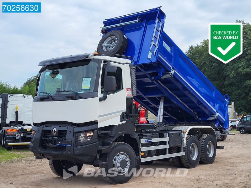 Renault K 430 6X6 6x6 13m3 Big-Axle 3-Seiten Euro 6 - Camião basculante: foto 1 Renault K 430 6X6 6x6 13m3 Big-Axle 3-Seiten Euro 6 - Camião basculante: foto 1