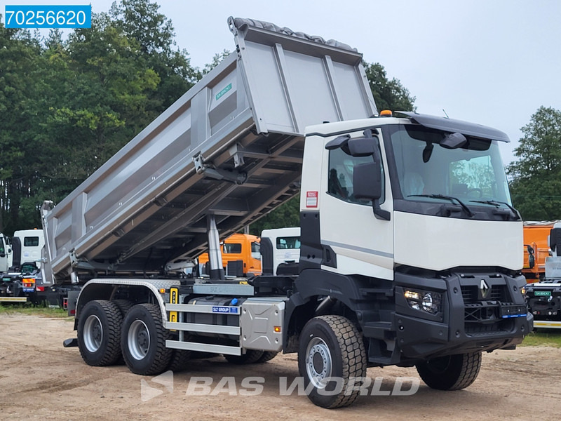 Renault K 520 6X6 6x6 Big-Axle 6m3 3-Seiten-Kipper Automatic Euro 6 - Camião basculante: foto 3 Renault K 520 6X6 6x6 Big-Axle 6m3 3-Seiten-Kipper Automatic Euro 6 - Camião basculante: foto 3