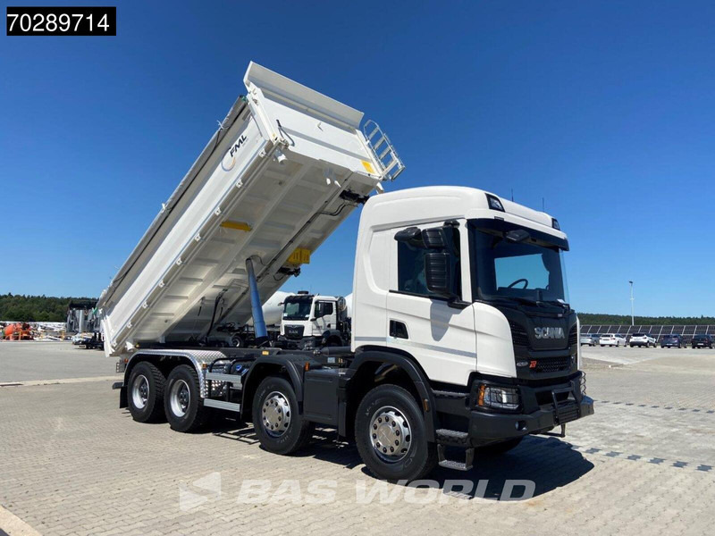 Scania P420 8X4 NEW! 13,5m3 3-way tipper Hardox450 Steel Steelsuspension Euro 6 - Camião basculante: foto 3 Scania P420 8X4 NEW! 13,5m3 3-way tipper Hardox450 Steel Steelsuspension Euro 6 - Camião basculante: foto 3