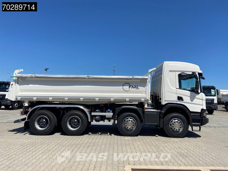 Camião basculante novo Scania P420 8X4 NEW! 13,5m3 3-way tipper Hardox450 Steel Steelsuspension Euro 6: foto 19